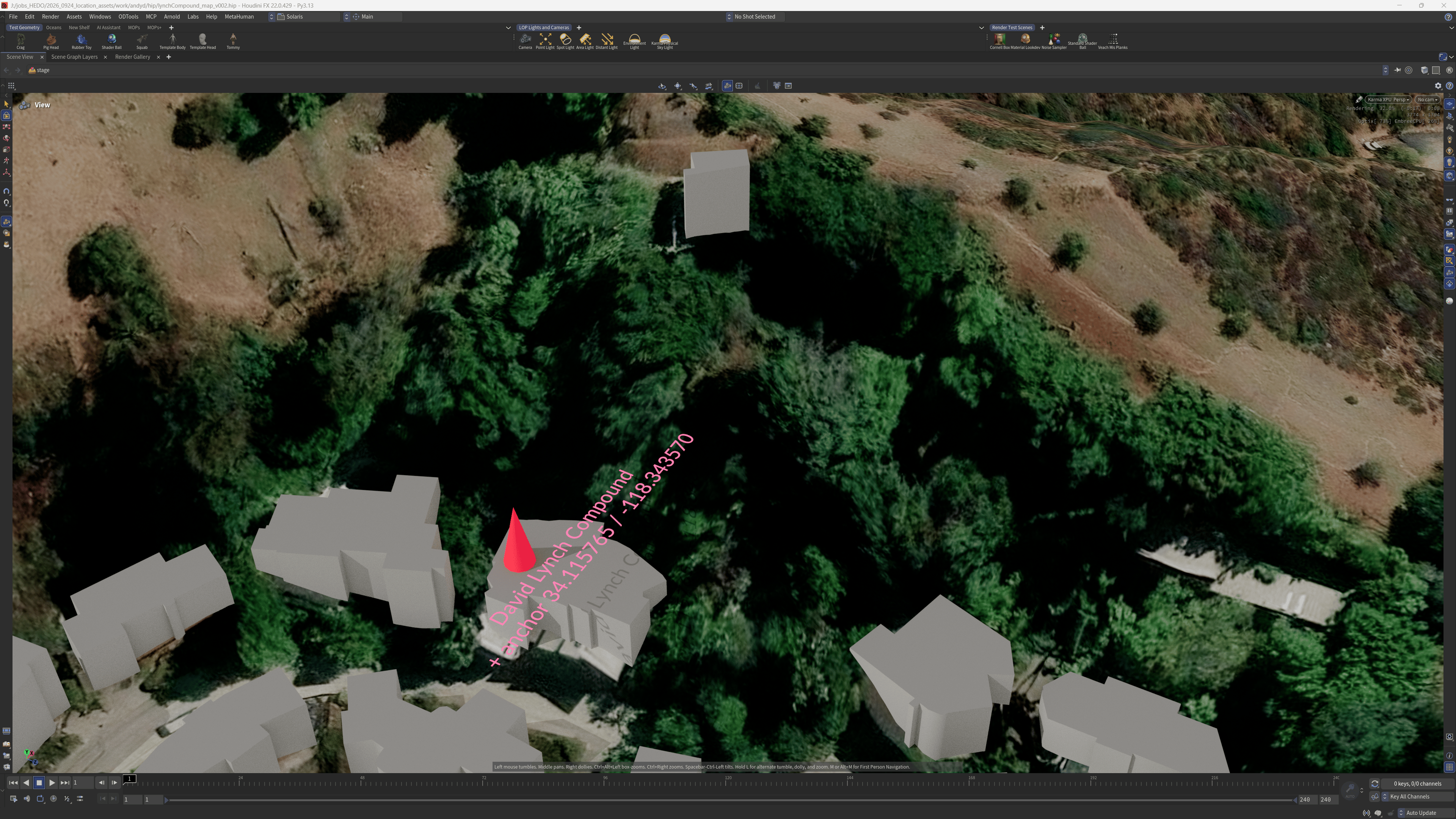 Lynch Compound location still