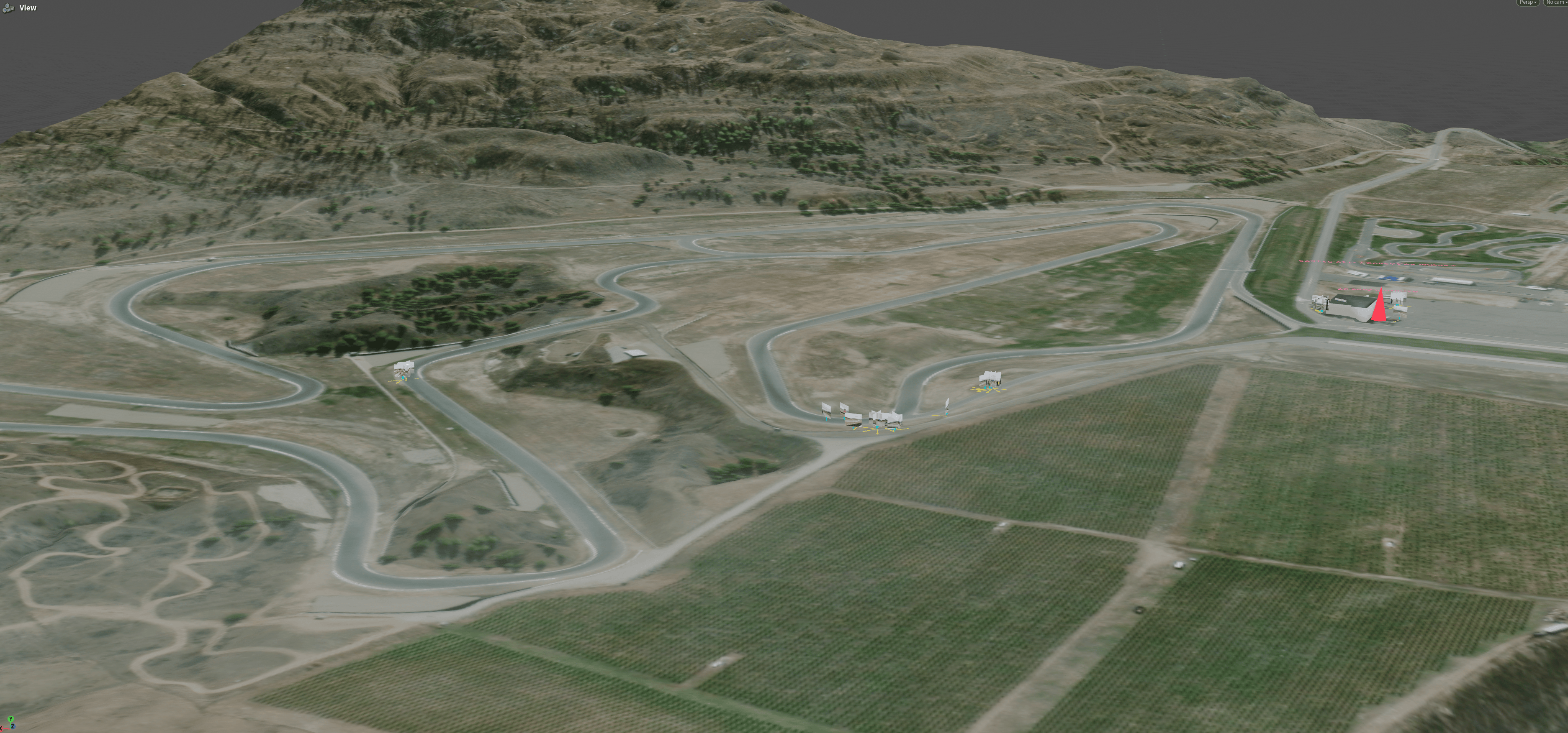 Racetrack location still