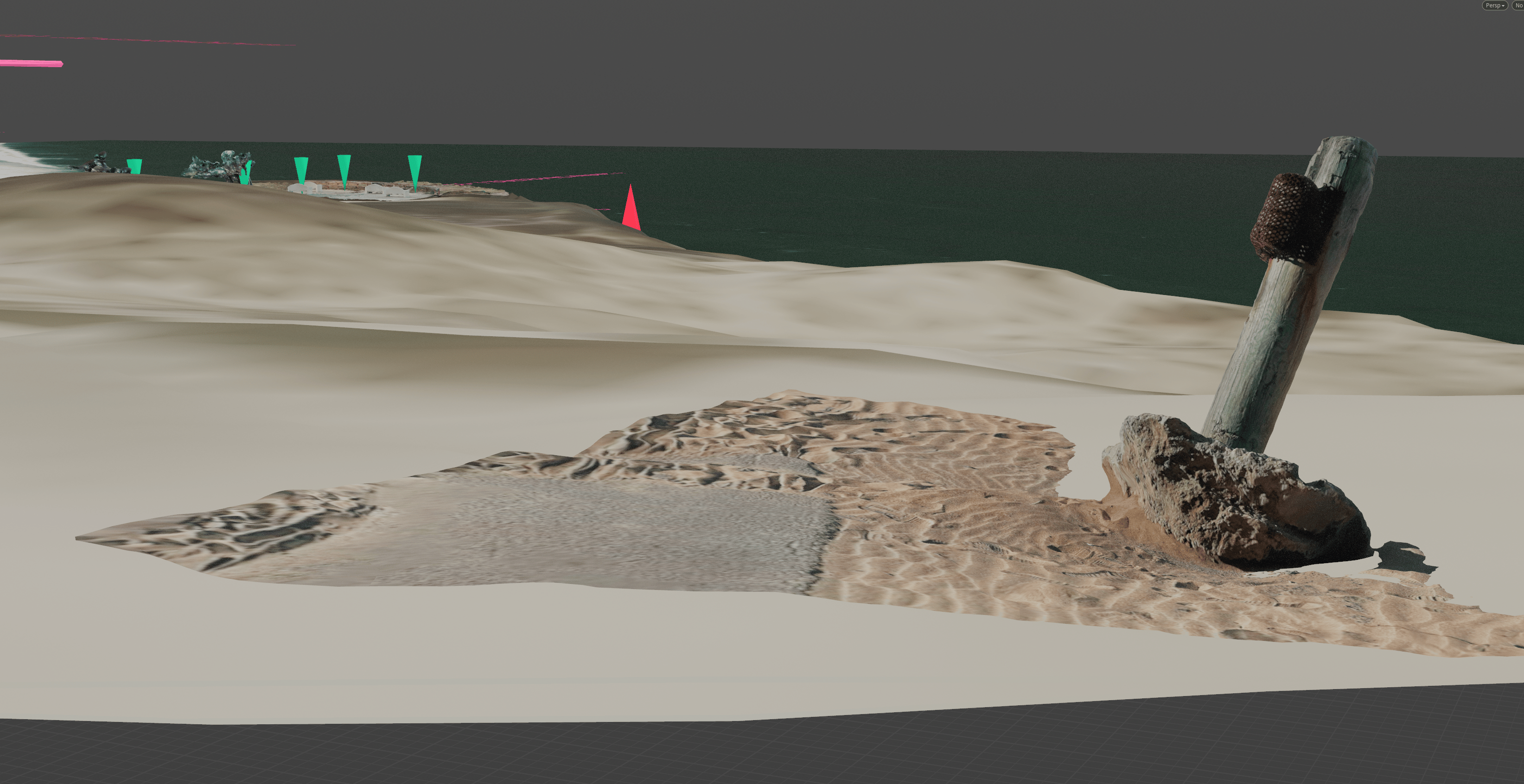 Seaside location still