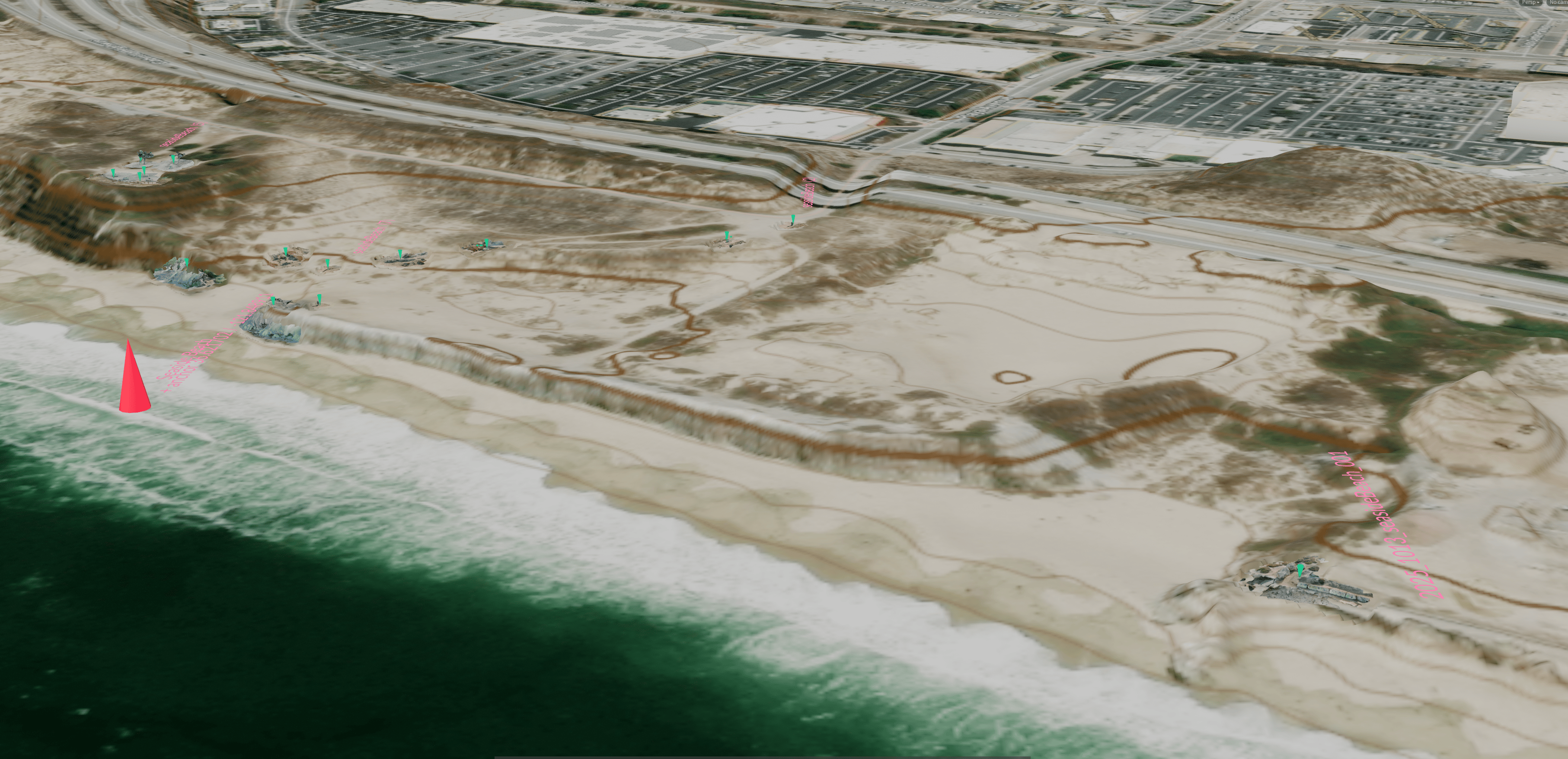 Seaside location still