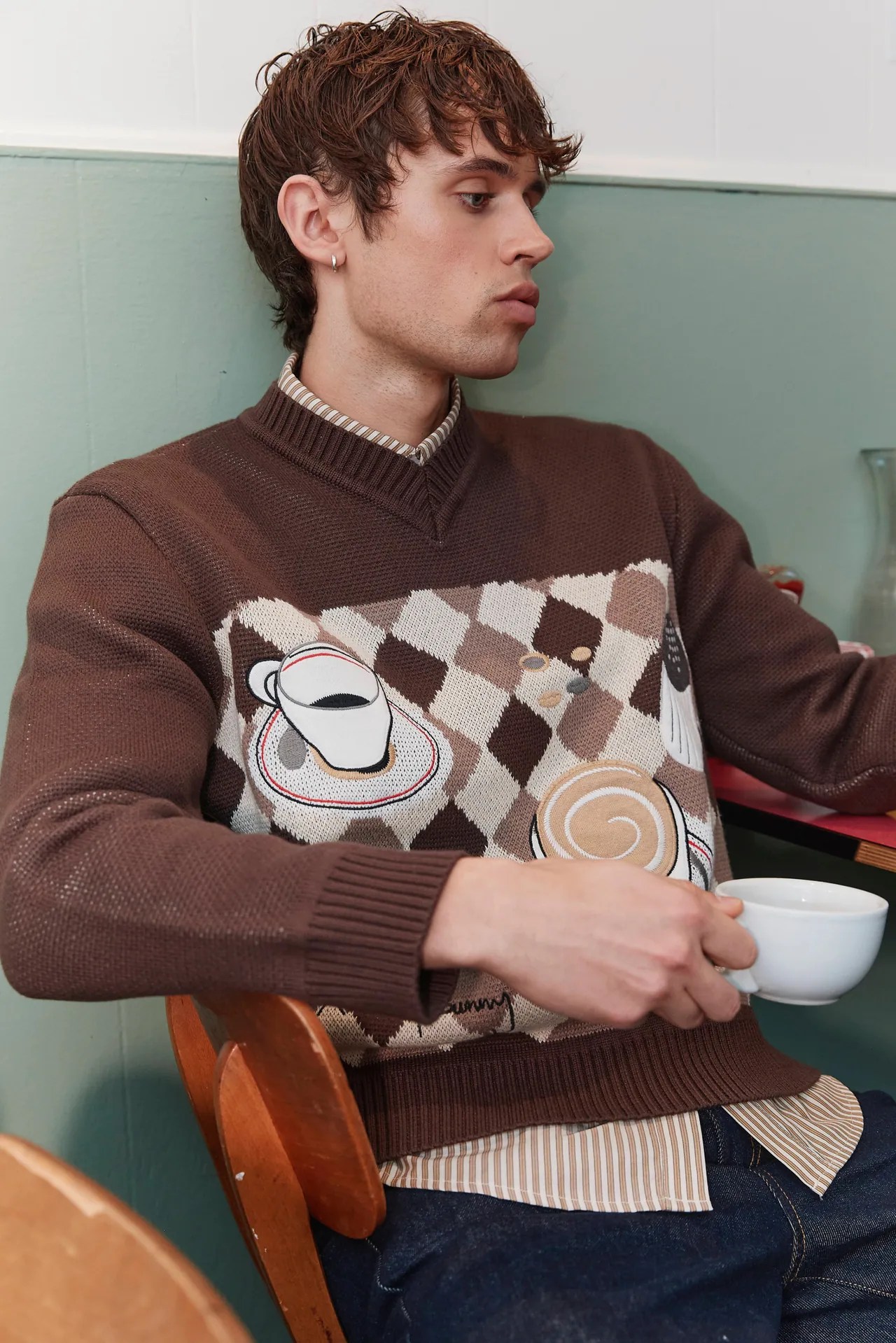 House of Sunny, london, British, campaign, ss26, collection, fashion, clothing, models, cafe