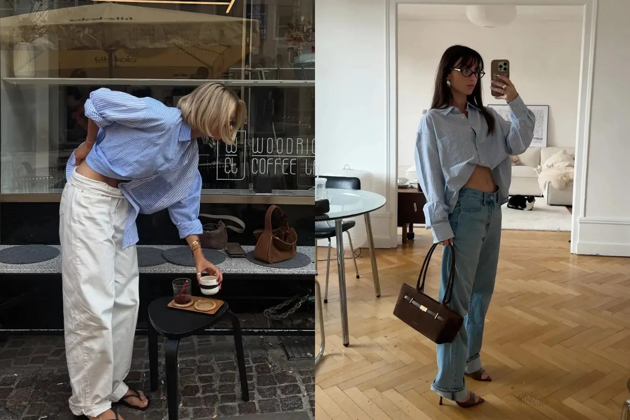 2026春夏時尚新寵 藍襯衫成為穿搭必備單品