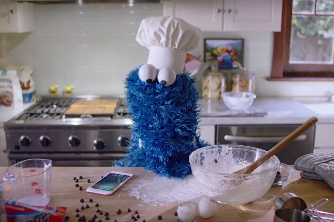 Apple Cookie Monster Daily Commercials - Classic Abstract Pattern - Full HD