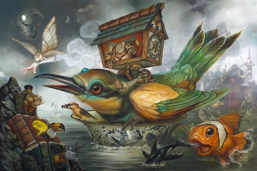 Greg Simkins Widewalls - Mobile Space Illustrations for Desktop