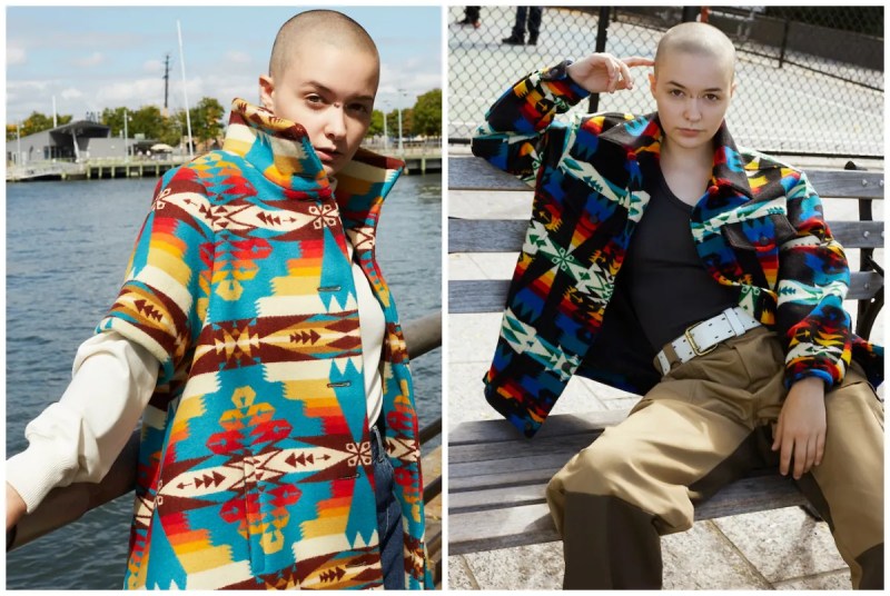 Pendleton Jacket Pendleton Coat Pendleton Opening Ceremony Wool - Minimal Photo Collection - Desktop Quality