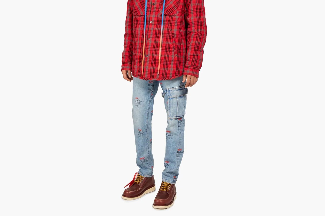 Fallon Jeans In White - Mobile Gradient Pictures for Desktop