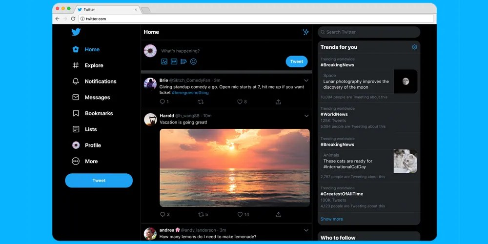 Twitter S Desktop Mode Has Been Redesigned Hypebeast - Classic Nature Wallpaper - 8K