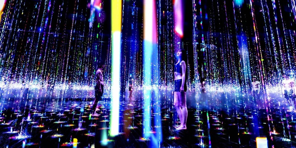 Body Immersive Teamlab - Premium Ocean Wallpaper Gallery - Retina