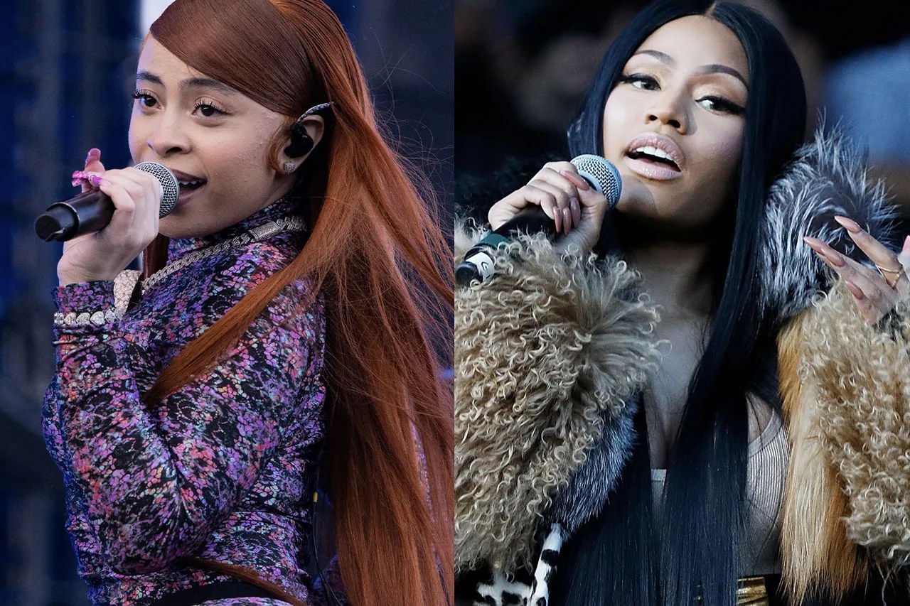 Ice Spice Nicki Minaj Princess Diana Review By Mellope Album Of - Sunset Art Collection - High Resolution Quality