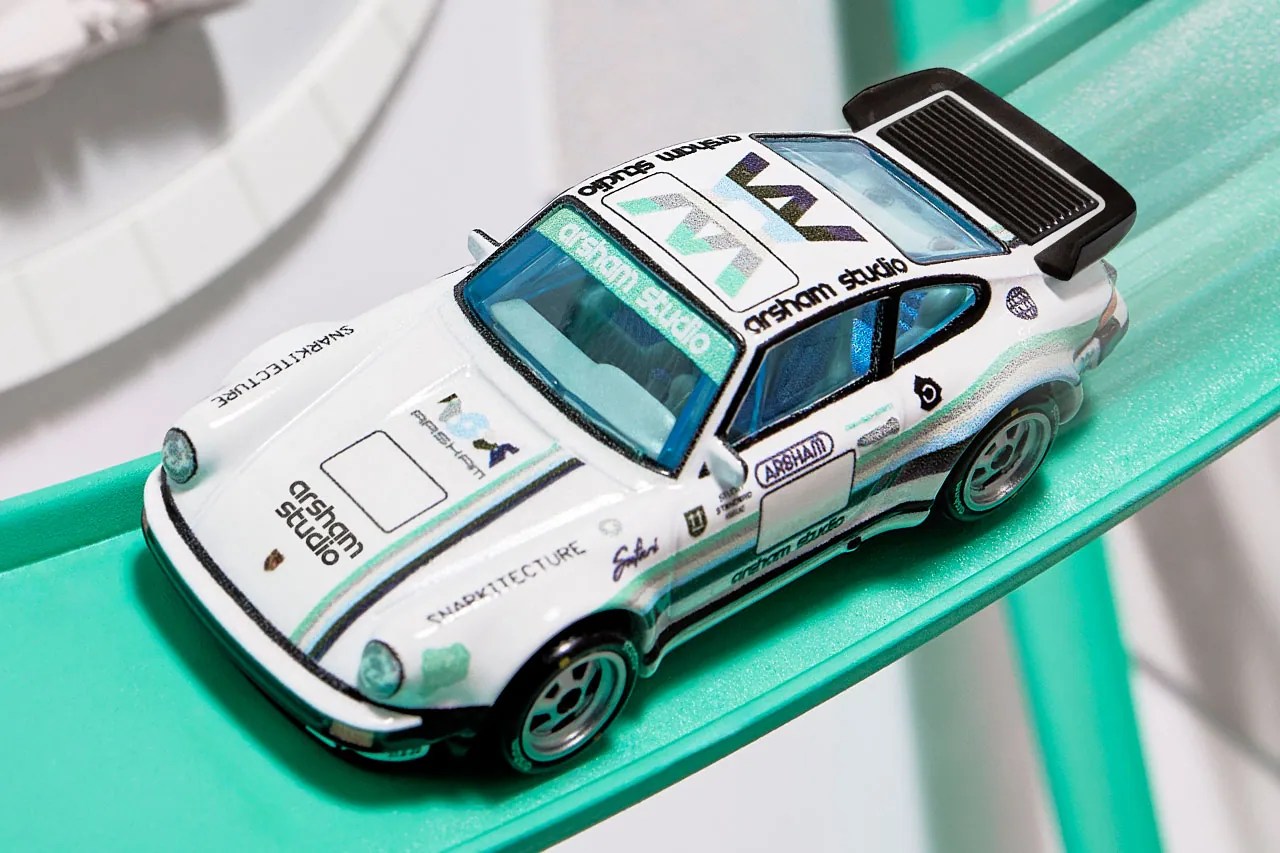 Hot Wheels Daniel Arsham Lap1 セット Hot Wheels x Daniel Arsham Car and Rally Collectible Case Set