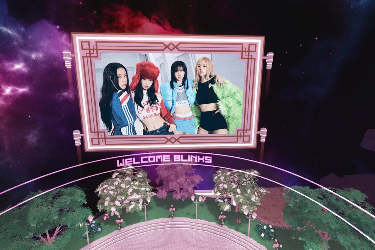 BLACKPINK Unveils Immersive Experience On Roblox Hypebae Blackpink Immersive Roblox Experience Blackpink The Palace Details 1 
