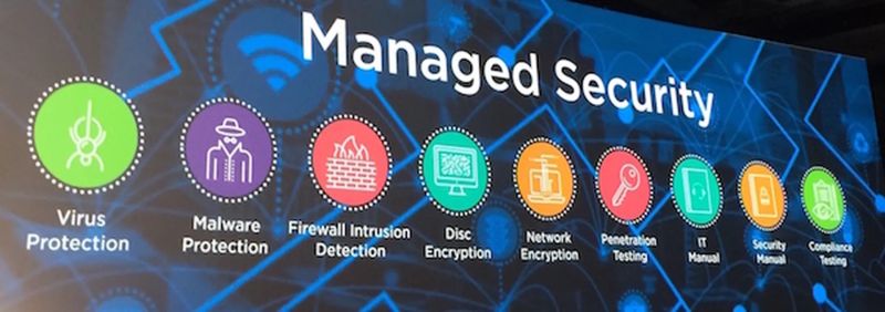 Managed Security Services Lightstream - Modern Minimal Art - Mobile