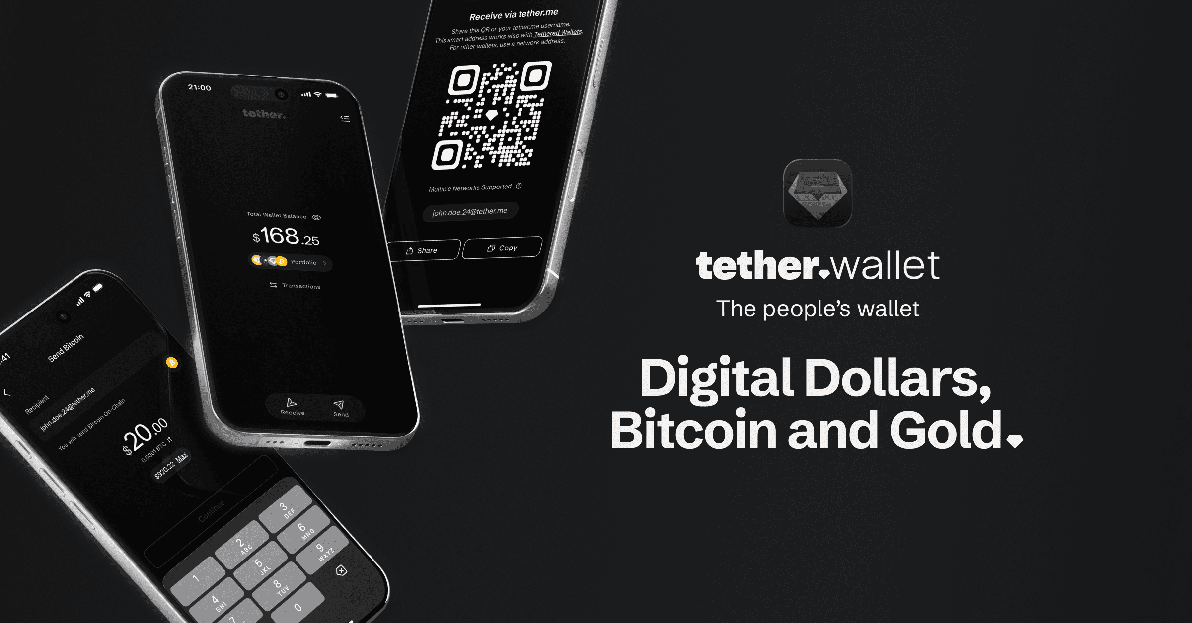 Tether 推出官方自託管錢包！免 Gas 費、信箱化地址，為 5.7 億用戶帶來革命性體驗 (2026)