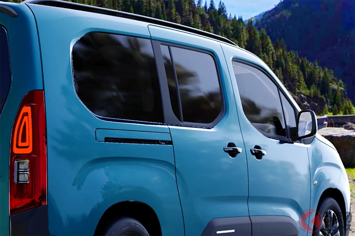 Citroen Berlingo新世代小型廂型車 3列7人座滑門設計 維持Voxy級尺寸 情境示意