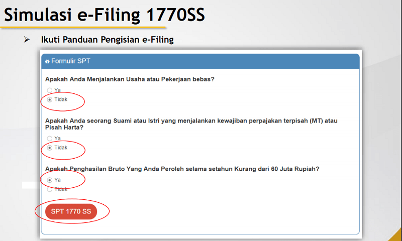 Panduan cara lapor pajak online spt bisa anda ikuti melalui gambar di bawah ini dari tahap 1 sampai 4, kode verifikasi ini bisa dikirim pada handphone atau laptop anda. Cara Isi Dan Lapor Spt Pajak Online Atau E Filing 1770 Ss Cermati Com