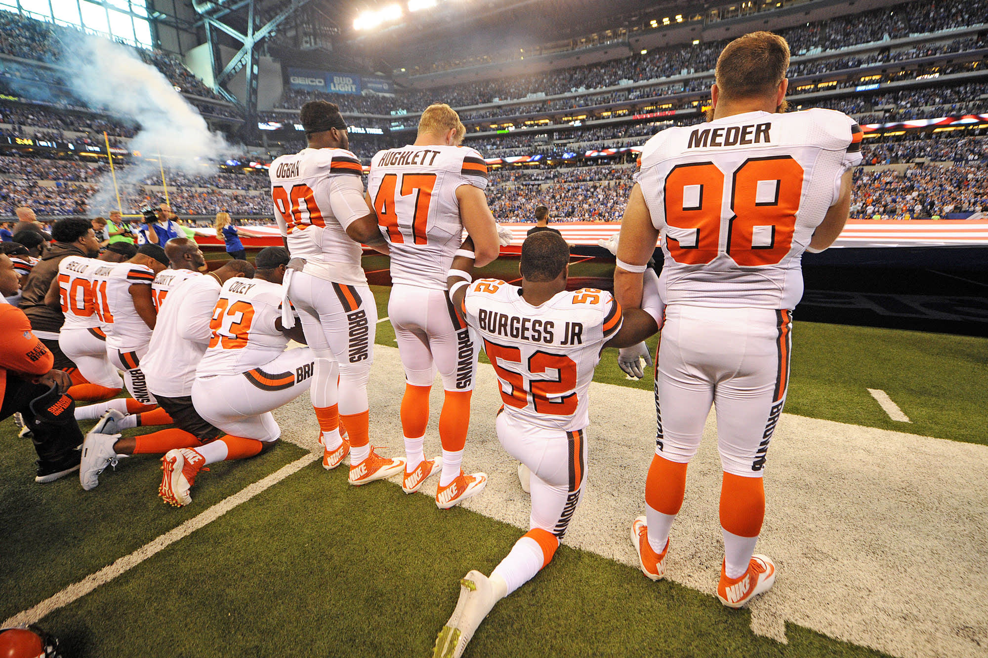 Football season begins and you’re ready to catch all of those thrilling games live, no matter where you are when they begin. Nfl Bans On Field Kneeling During The National Anthem