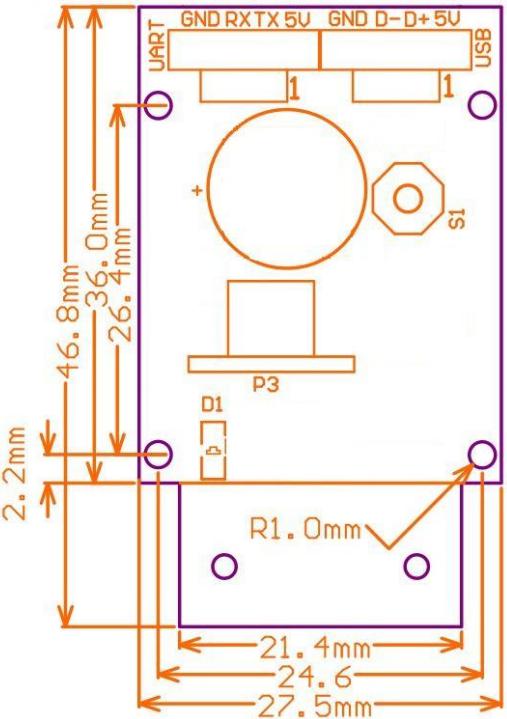 CM65 QR & Barcode Scanner Module