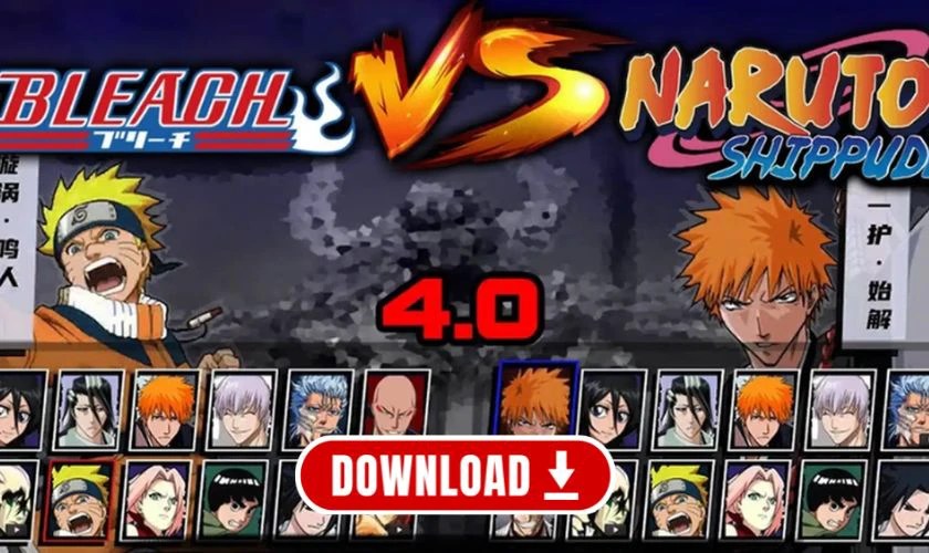 T I Bleach Vs Naruto 4 0 PC I N Tho I M I Nh T 2026 Tai Bleach Vs Naruto 4 0 11 