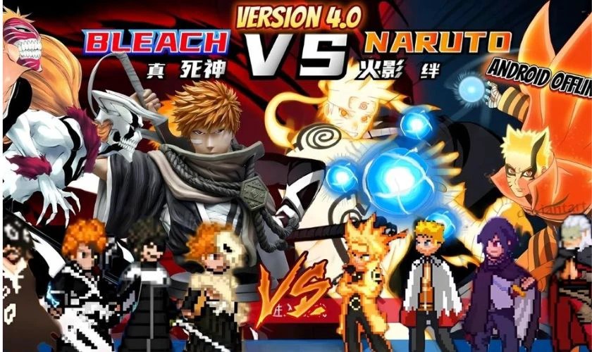 T I Bleach Vs Naruto 4 0 PC I N Tho I M I Nh T 2026 Tai Bleach Vs Naruto 4 0 7 