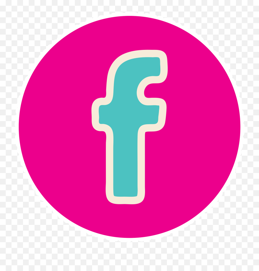 Facebook Logo Pink Mint Social Media Facebook Emoji Neon Emoji Keyboard Free Transparent Emoji Emojipng Com