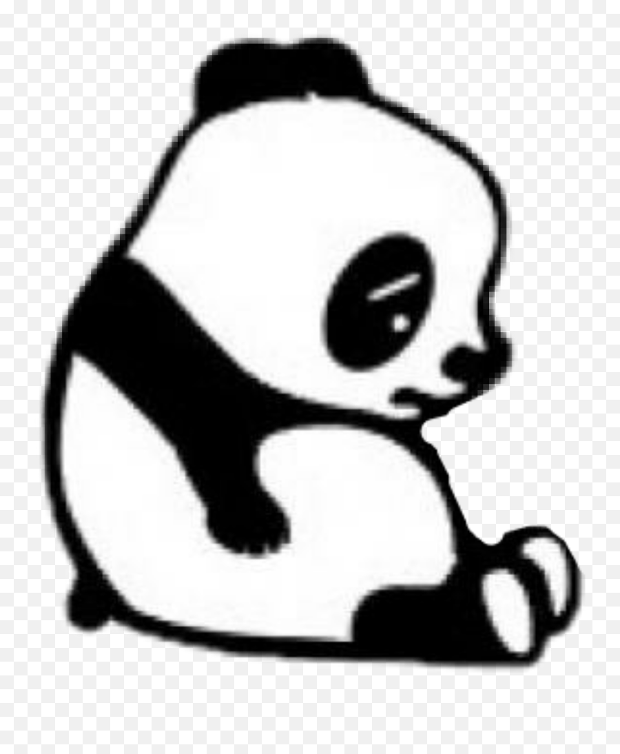 See more ideas about sad drawings, art drawings, sketches. Sad Panda Pan Cute Sad Panda Drawing Emoji Sad Panda Emoji Free Transparent Emoji Emojipng Com