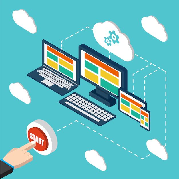 Flat Design Analytics And Programming Vector Web Application - Premium Mountain Texture Gallery - 8K