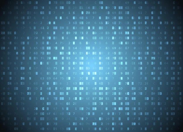 Vector Hexadecimal Code White Seamless Background Big Data And Programming Hacking Decryption - HD City Textures for Desktop