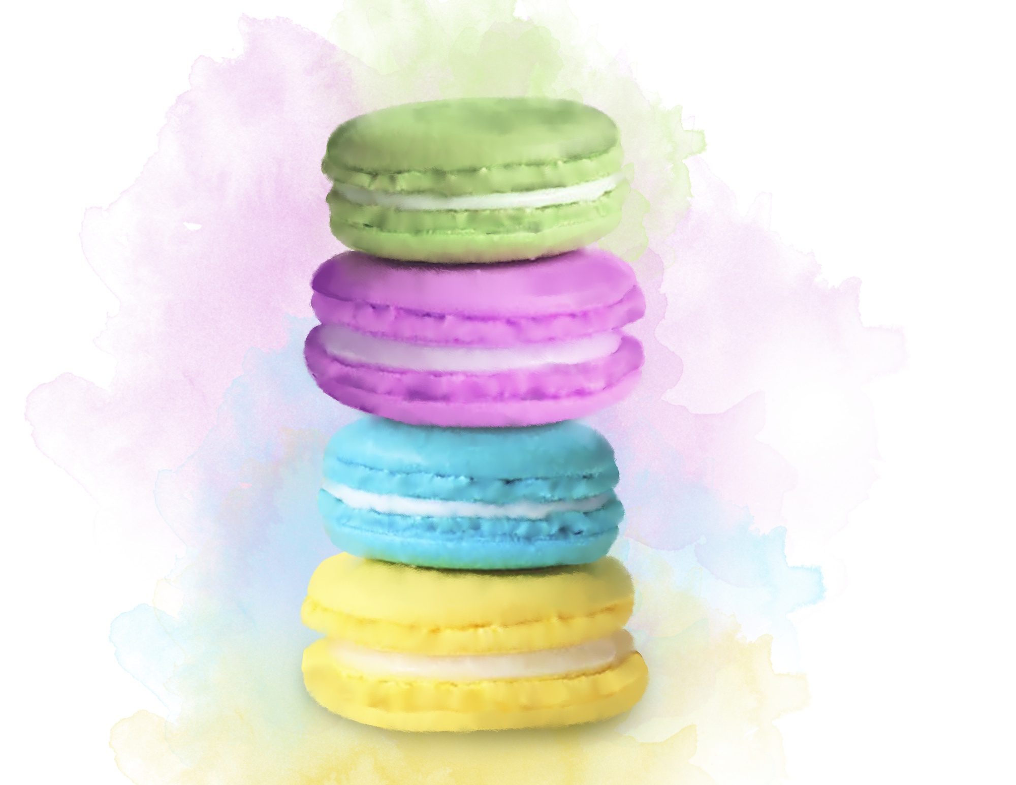 Download high quality macaron clip art from our collection of 66000000 clip art graphics. Premium Vector Watercolor Macarons
