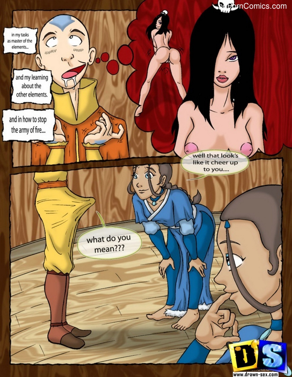 Learning The Sperm Control avatar porn comics | HD Porn Comics
