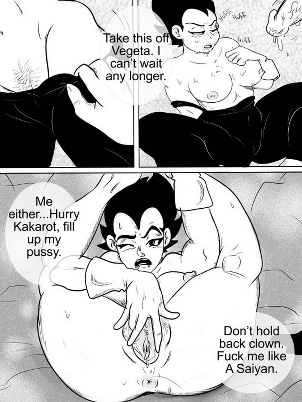 Female Vegeta Hentai