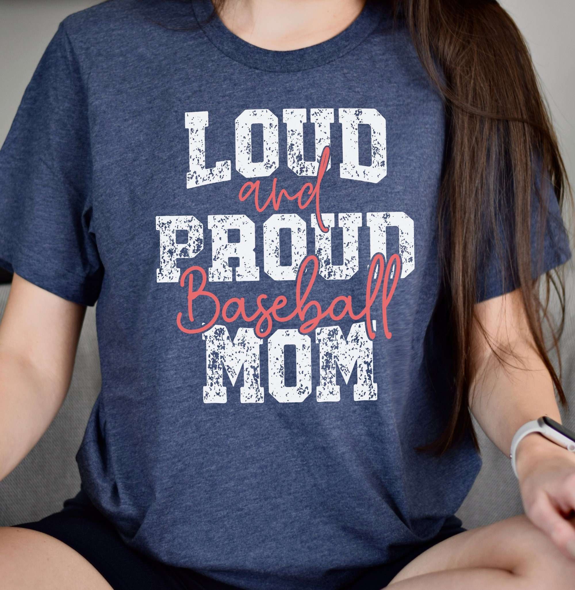 Baseball Mom Shirt, Loud Proud Game Day Tee for Team Parent and Biggest Fan 4 - Best Gifts for You - HeyMomApparel Baseball Mom Shirt, Loud Proud Game Day Tee for Team Parent and Biggest Fan 4