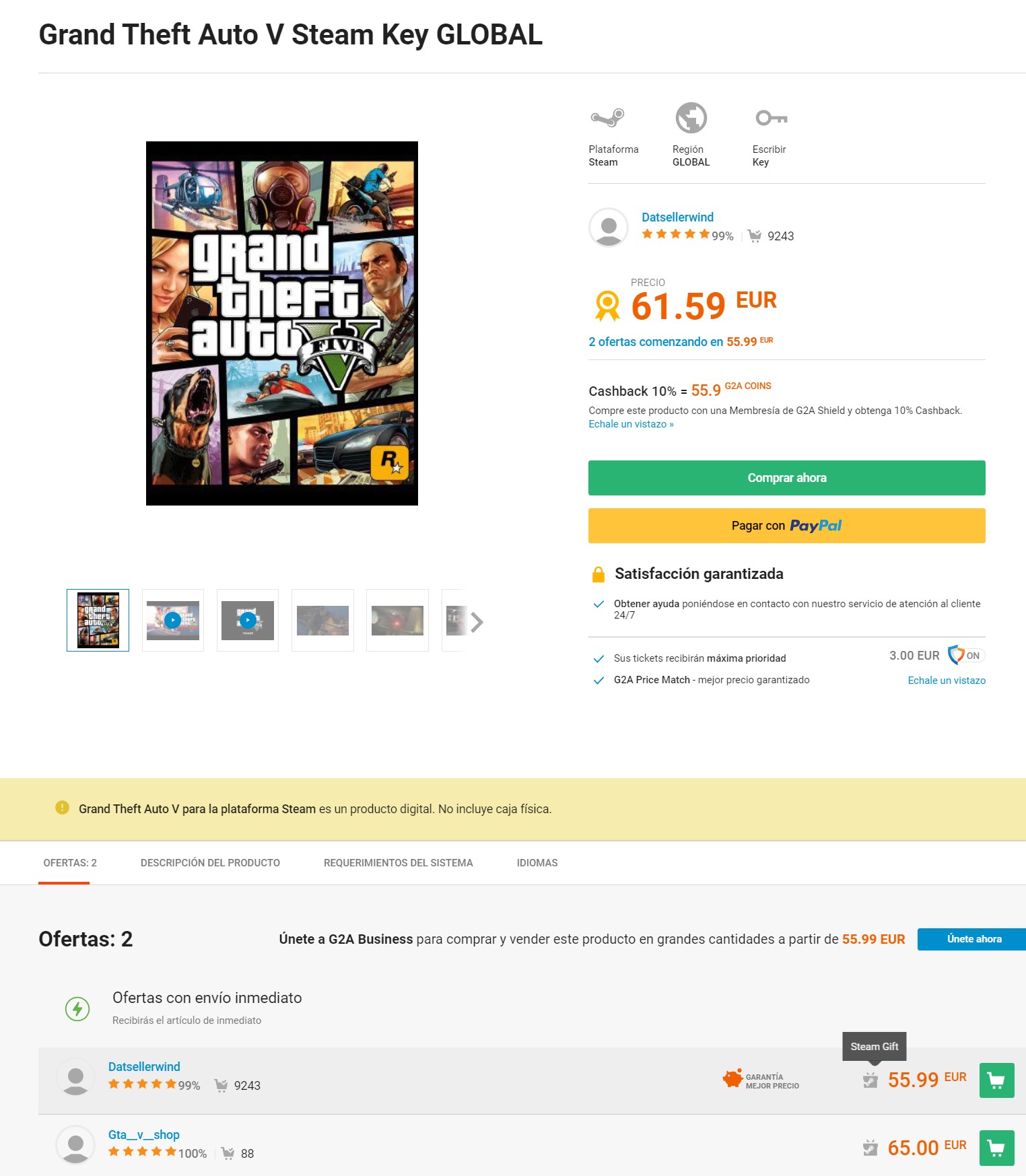 Gta V Steam Key Screenshot 1 
