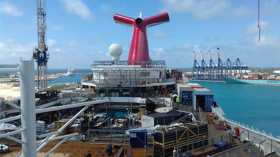 Really Cool Pics From Carnival Glory Dry Dock Carnival