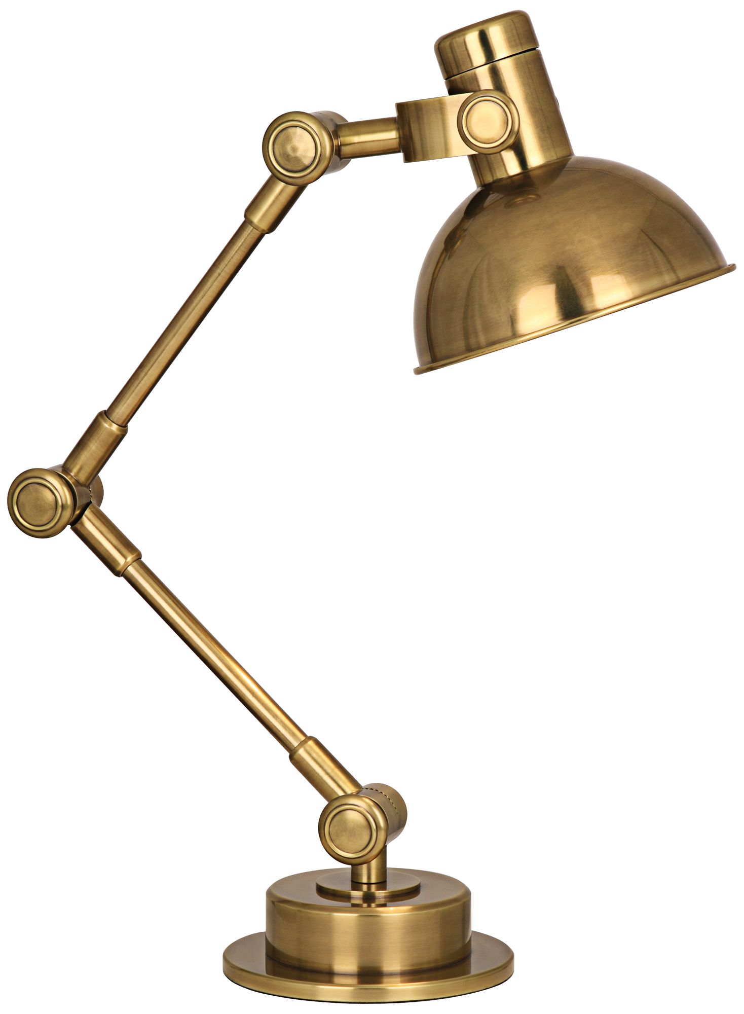 Robert Abbey Scout Antique Brass Desk Lamp