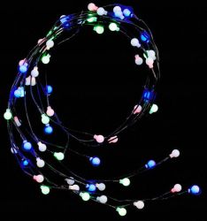 gumball lights string led pig twig multicolor pink lampsplus ten