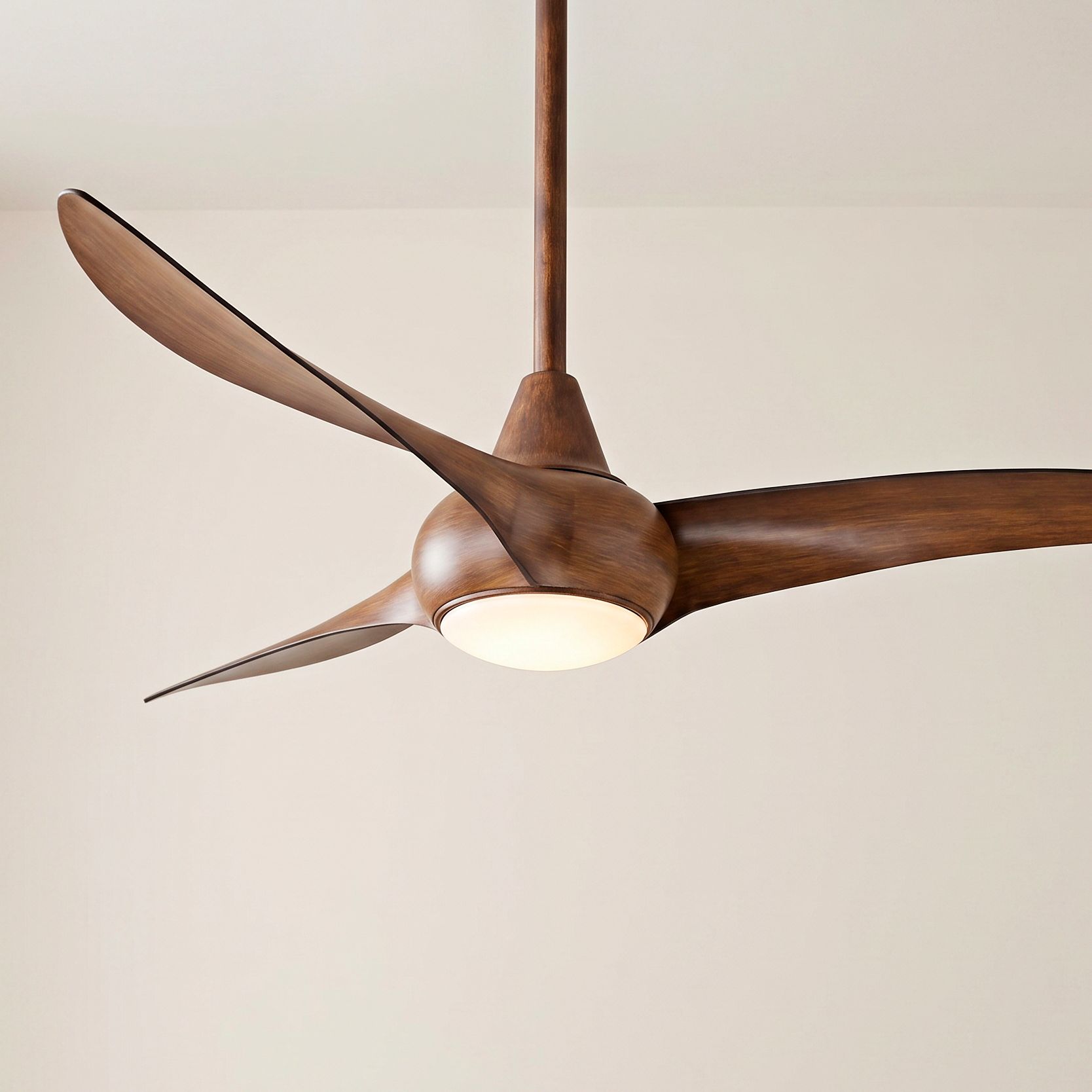 52 Minka Aire Light Wave Distressed Koa Ceiling Fan 4n706 Lamps Plus
