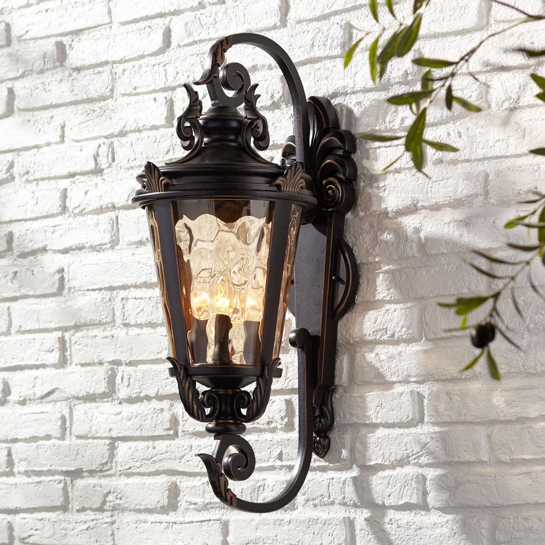 Outdoor Wall Lights And Sconces Entryway Patio More Lamps Plus