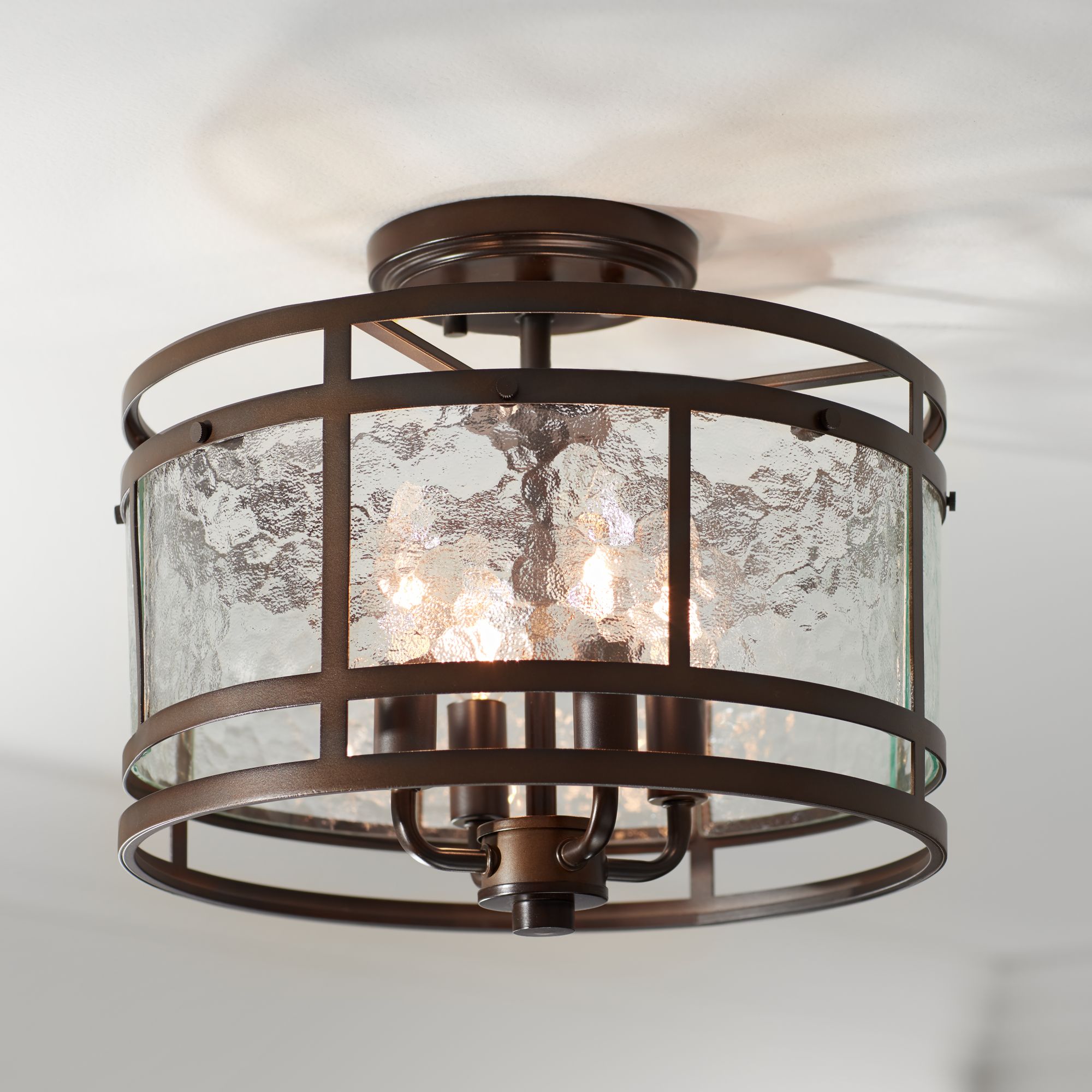 Find rustic light fixtures including ceiling pendants, flush mounts and more. Farmhouse Close To Ceiling Lights Lamps Plus