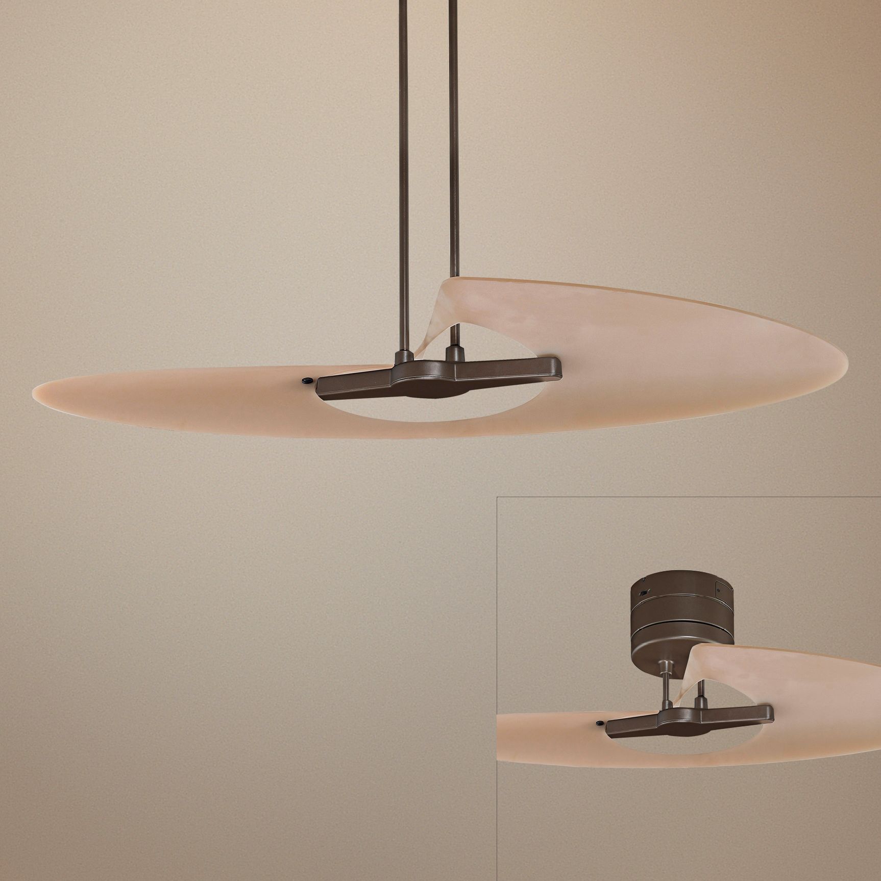 But they do not affect the opinions and recommendations of the authors. 60" Fanimation Spitfire Driftwood LED Ceiling Fan - #1F033