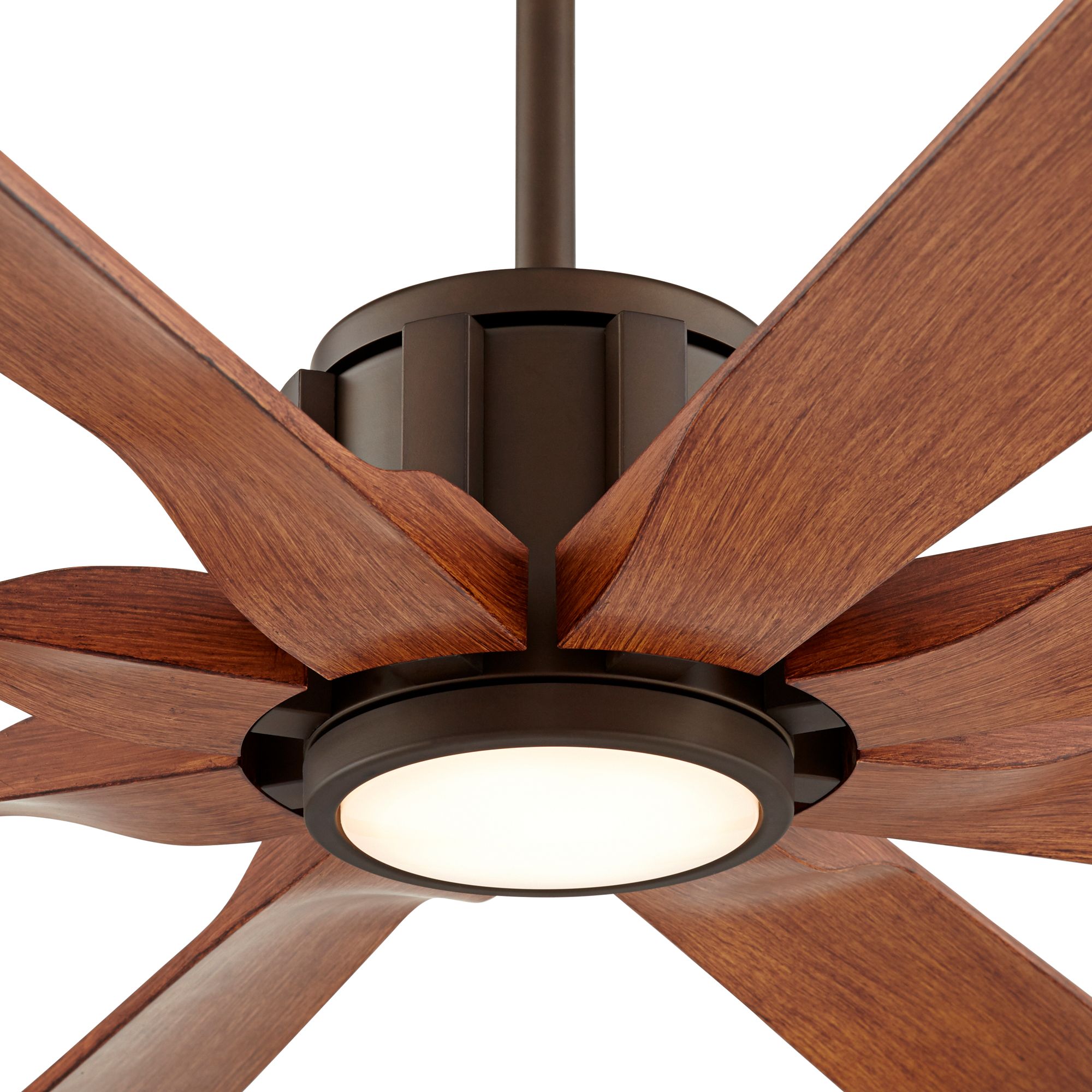An imbalanced ceiling fan is inefficient, noisy, and even hazardous. 60" Possini Euro Defender Bronze Outdoor LED Ceiling Fan