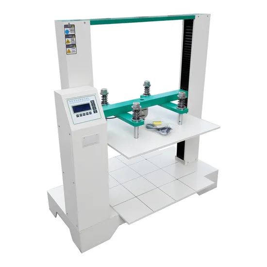 Carton Box Compressive Strength Testing Machine - Creative City Photo - High Resolution