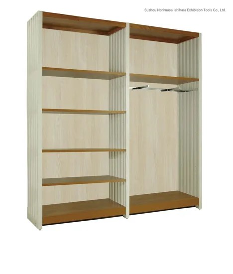 China Hight Quality Wall Mounted Garment Store Display Metal Racks Design China Book Display Stand And Display Table Price