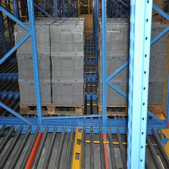 Acerack Gravity Roller Racking Flow Through Racking System For - Premium Geometric Texture Gallery - HD