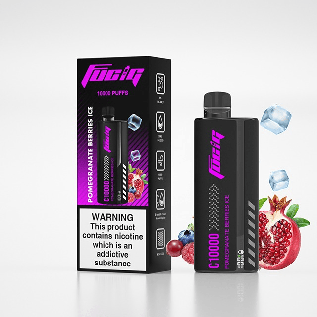Fucig 10000 Puffs Disposable Vape with Screen Display