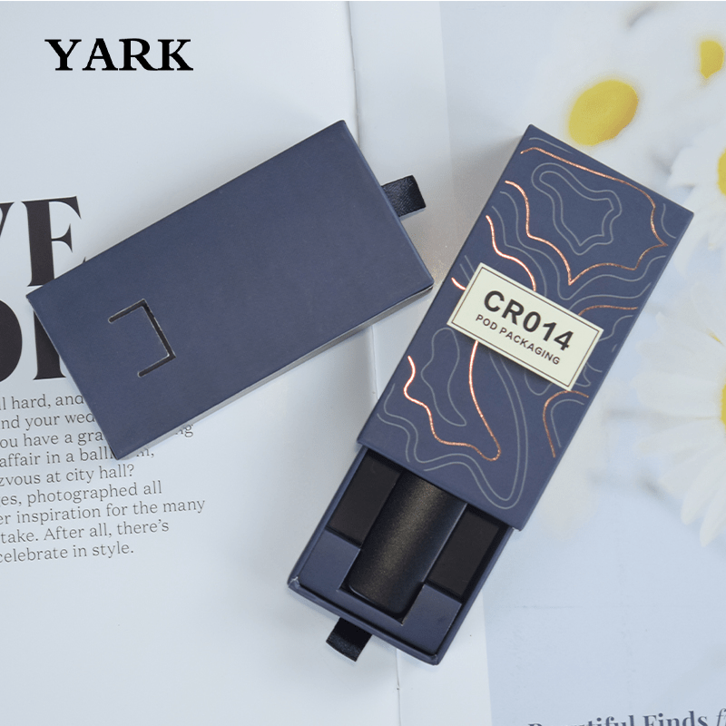 Ccustomized Rigid Slide Packaging Box Child Proof Disposable Vape Discreet Packaging