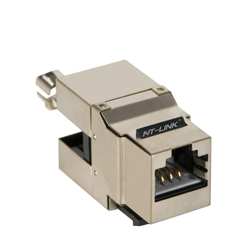 Shielded RJ45 Female Connector RJ45 CAT6 Keystone Jack Module Jack RJ45