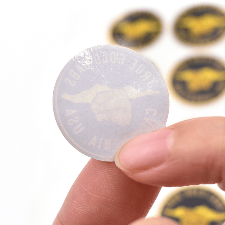 Custom Printed Round Sticker, Waterproof Round Sticker Adhesive Paper Round Label Sticker