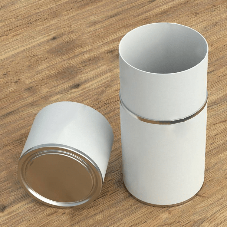 Multi-Color Seed Paper Packaging Tube Shape Containers