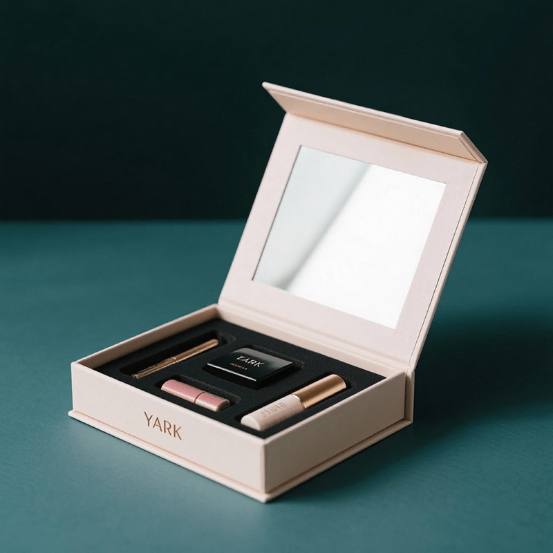 Custom Magnetic Perfume Box with Mirror Rigid Perfume Box