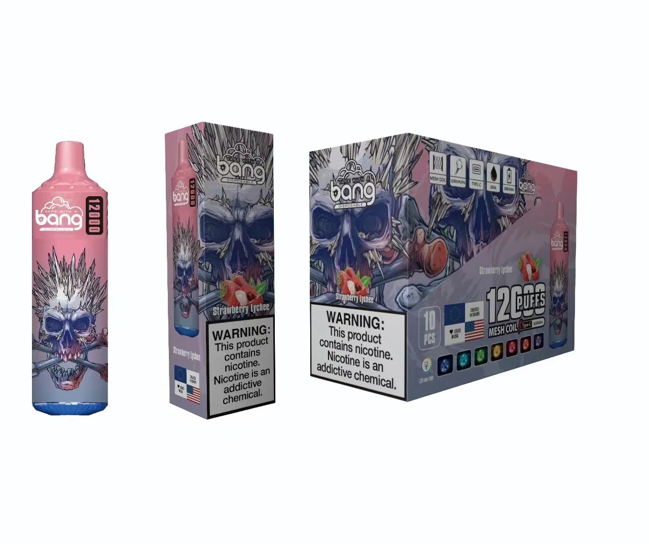 Different Color Bang Box E-Cigarette Kit